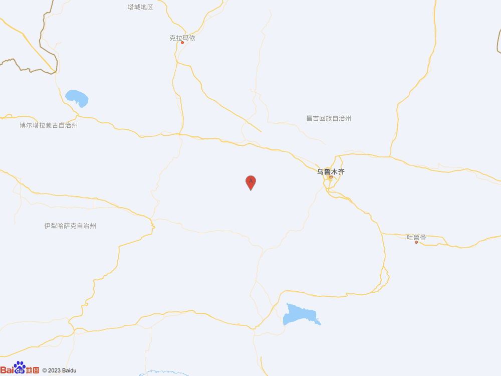 新疆昌吉州玛纳斯县发生3.1级地震
